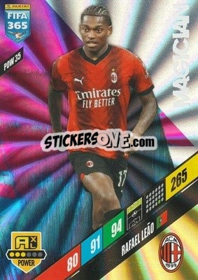 Sticker Rafael Leão - FIFA 365: 2023-2024. Adrenalyn XL
 n. POW35 - Panini