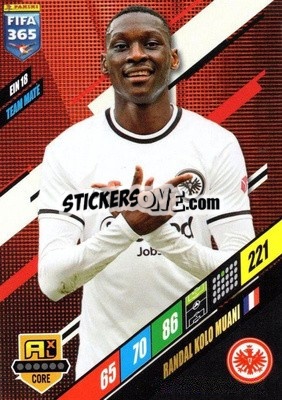 Sticker Randal Kolo Muani - FIFA 365: 2023-2024. Adrenalyn XL
 n. EIN18 - Panini