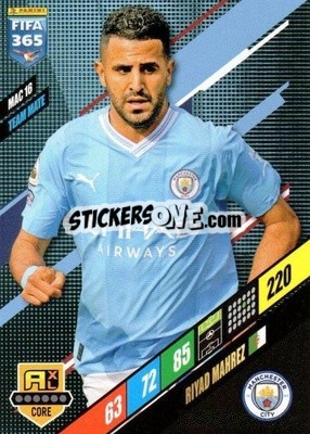 Sticker Riyad Mahrez - FIFA 365: 2023-2024. Adrenalyn XL
 n. MAC16 - Panini