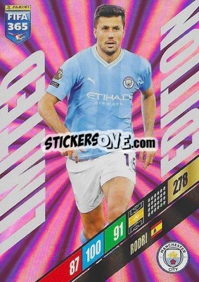 Sticker Rodri - FIFA 365: 2023-2024. Adrenalyn XL
 n. LE-RDR - Panini