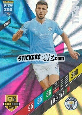 Sticker Rúben Dias - FIFA 365: 2023-2024. Adrenalyn XL
 n. POW6 - Panini