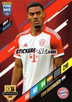 Sticker Ryan Gravenberch - FIFA 365: 2023-2024. Adrenalyn XL
 n. BMU8 - Panini