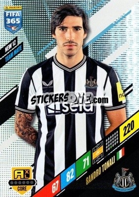 Sticker Sandro Tonali - FIFA 365: 2023-2024. Adrenalyn XL
 n. NEW12 - Panini