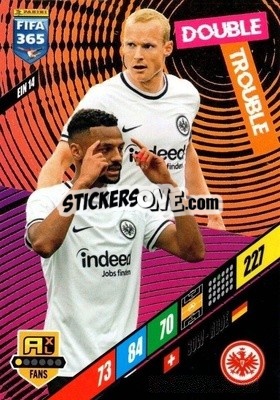 Sticker Sebastian Rode / Djibril Sow - FIFA 365: 2023-2024. Adrenalyn XL
 n. EIN14 - Panini