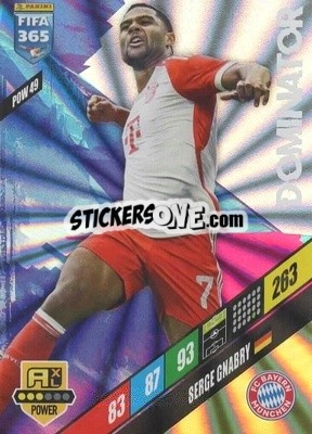 Sticker Serge Gnabry - FIFA 365: 2023-2024. Adrenalyn XL
 n. POW49 - Panini