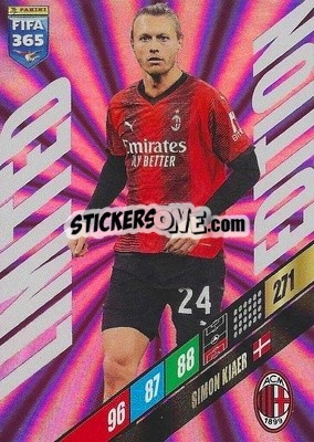 Sticker Simon Kjær - FIFA 365: 2023-2024. Adrenalyn XL
 - Panini