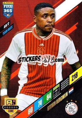 Sticker Steven Bergwijn - FIFA 365: 2023-2024. Adrenalyn XL
 - Panini