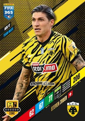 Cromo Steven Zuber - FIFA 365: 2023-2024. Adrenalyn XL
 n. AEK17 - Panini