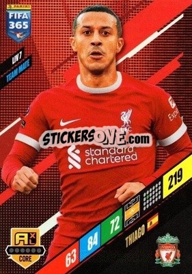 Sticker Thiago - FIFA 365: 2023-2024. Adrenalyn XL
 - Panini