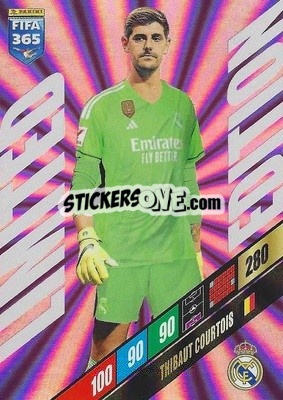 Sticker Thibaut Courtois - FIFA 365: 2023-2024. Adrenalyn XL
 n. LE-TC - Panini