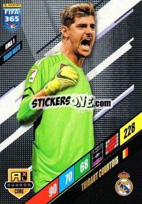 Sticker Thibaut Courtois - FIFA 365: 2023-2024. Adrenalyn XL
 n. RMA1 - Panini