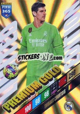 Sticker Thibaut Courtois - FIFA 365: 2023-2024. Adrenalyn XL
 - Panini