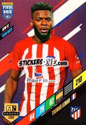 Sticker Thomas Lemar - FIFA 365: 2023-2024. Adrenalyn XL
 n. ATM12 - Panini