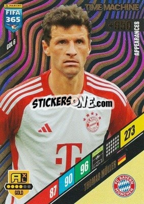 Sticker Thomas Müller - FIFA 365: 2023-2024. Adrenalyn XL
 n. GOL6 - Panini