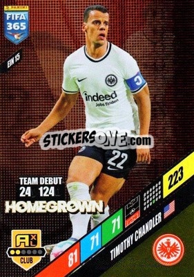 Sticker Timothy Chandler - FIFA 365: 2023-2024. Adrenalyn XL
 - Panini