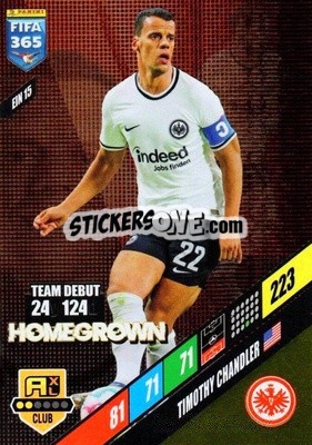 Sticker Timothy Chandler - FIFA 365: 2023-2024. Adrenalyn XL
 n. EIN15 - Panini