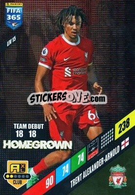 Sticker Trent Alexander-Arnold - FIFA 365: 2023-2024. Adrenalyn XL
 - Panini
