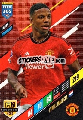 Sticker Tyrell Malacia - FIFA 365: 2023-2024. Adrenalyn XL
 n. MAU9 - Panini