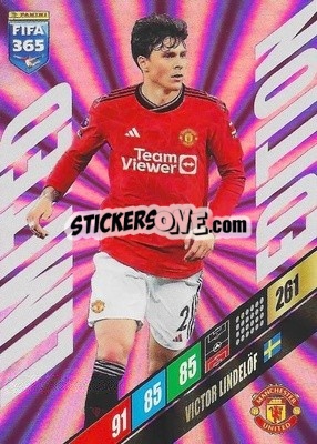 Sticker Victor Lindelöf - FIFA 365: 2023-2024. Adrenalyn XL
 - Panini