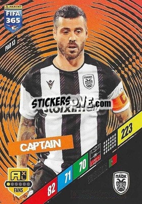Sticker Vieirinha - FIFA 365: 2023-2024. Adrenalyn XL
 n. PAO13 - Panini