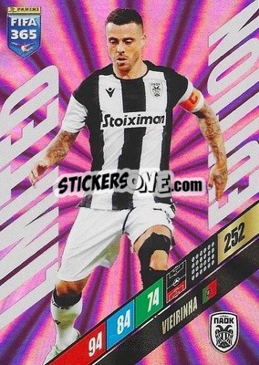 Sticker Vieirinha - FIFA 365: 2023-2024. Adrenalyn XL
 - Panini