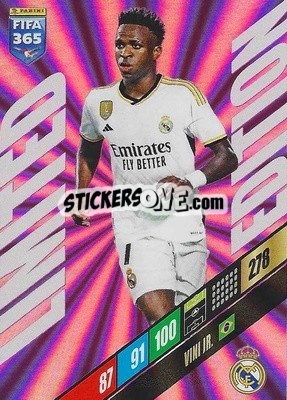 Sticker Vini Jr. - FIFA 365: 2023-2024. Adrenalyn XL
 - Panini