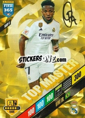 Sticker Vini Jr. - FIFA 365: 2023-2024. Adrenalyn XL
 n. RAR4 - Panini