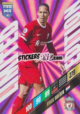 Sticker Virgil van Dijk - FIFA 365: 2023-2024. Adrenalyn XL
 n. LE-VVD - Panini