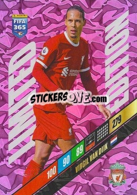 Sticker Virgil van Dijk - FIFA 365: 2023-2024. Adrenalyn XL
 - Panini