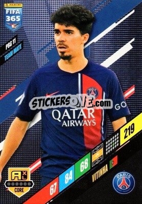 Sticker Vitinha - FIFA 365: 2023-2024. Adrenalyn XL
 n. PSG11 - Panini
