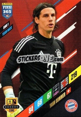 Sticker Yann Sommer - FIFA 365: 2023-2024. Adrenalyn XL
 - Panini