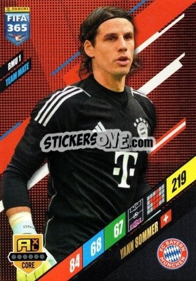Sticker Yann Sommer - FIFA 365: 2023-2024. Adrenalyn XL
 n. BMU1 - Panini
