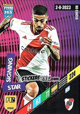 Sticker Manuel Lanzini - FIFA 365: 2023-2024. Adrenalyn XL
 n. UPG1 - Panini
