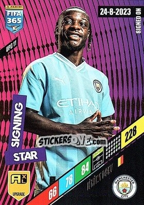 Sticker Jérémy Doku - FIFA 365: 2023-2024. Adrenalyn XL
 n. UPG11 - Panini