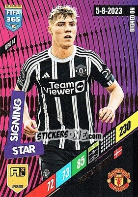 Sticker Rasmus Højlund - FIFA 365: 2023-2024. Adrenalyn XL
 n. UPG14 - Panini