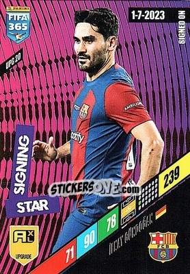Sticker İlkay Gündoğan - FIFA 365: 2023-2024. Adrenalyn XL
 n. UPG20 - Panini