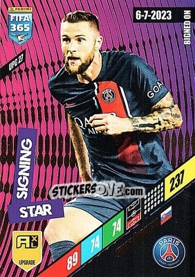 Sticker Milan Škriniar - FIFA 365: 2023-2024. Adrenalyn XL
 n. UPG27 - Panini