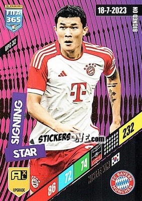Sticker Min-jae Kim - FIFA 365: 2023-2024. Adrenalyn XL
 n. UPG32 - Panini