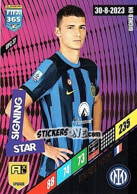 Sticker Benjamin Pavard - FIFA 365: 2023-2024. Adrenalyn XL
 n. UPG37 - Panini