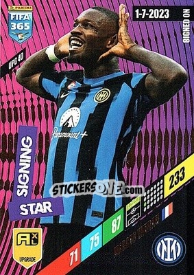 Sticker Marcus Thuram - FIFA 365: 2023-2024. Adrenalyn XL
 n. UPG40 - Panini