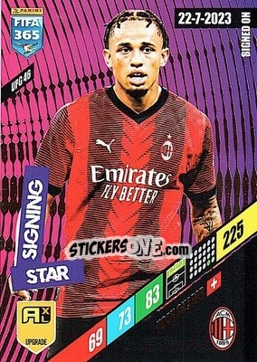 Sticker Noah Okafor - FIFA 365: 2023-2024. Adrenalyn XL
 n. UPG46 - Panini