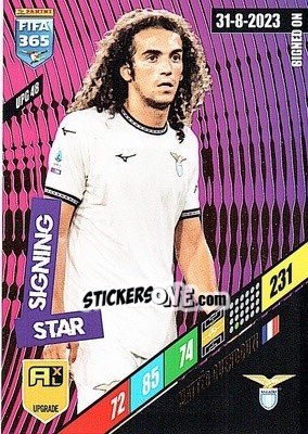 Sticker Matteo Guendouzi - FIFA 365: 2023-2024. Adrenalyn XL
 n. UPG48 - Panini