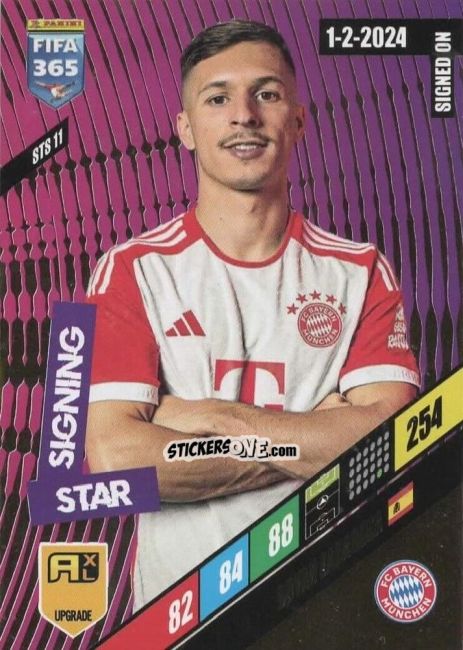 Sticker Bryan Zaragoza - FIFA 365: 2023-2024. Adrenalyn XL
 n. STS11 - Panini