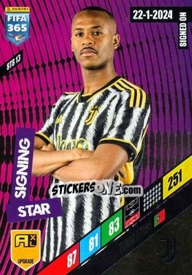 Sticker Tiago Djaló - FIFA 365: 2023-2024. Adrenalyn XL
 n. STS13 - Panini