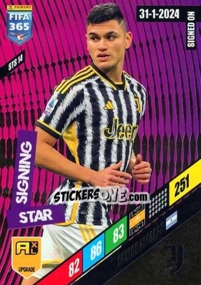 Sticker Carlos Alcaraz - FIFA 365: 2023-2024. Adrenalyn XL
 n. STS14 - Panini
