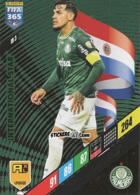Cromo Gustavo Gómez - FIFA 365: 2023-2024. Adrenalyn XL
 n. IS3 - Panini