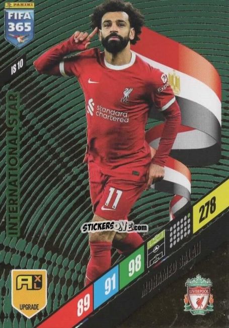 Sticker Mohamed Salah - FIFA 365: 2023-2024. Adrenalyn XL
 n. IS10 - Panini