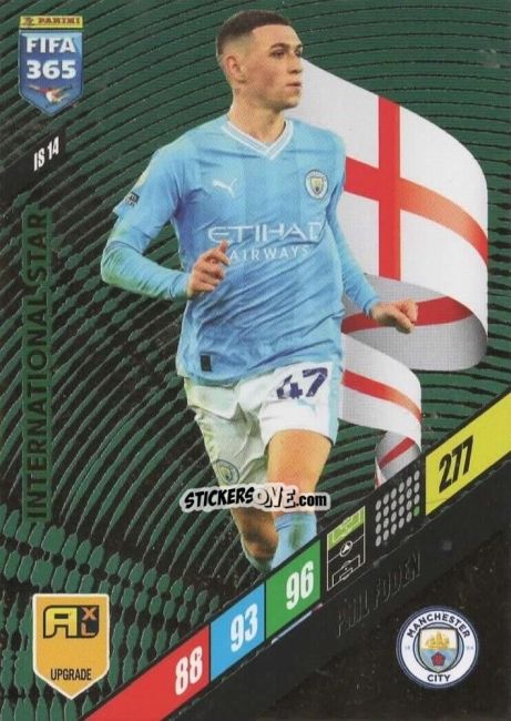 Cromo Phil Foden - FIFA 365: 2023-2024. Adrenalyn XL
 n. IS14 - Panini
