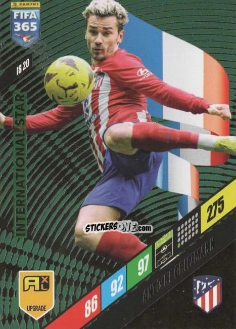 Cromo Antoine Griezmann - FIFA 365: 2023-2024. Adrenalyn XL
 n. IS20 - Panini