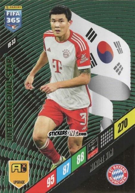 Cromo Min-jae Kim - FIFA 365: 2023-2024. Adrenalyn XL
 n. IS33 - Panini